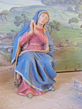 alte sehr große  Krippenfigur