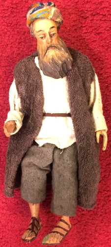 Bekleidete krippenfigur aus - krippenfigur,