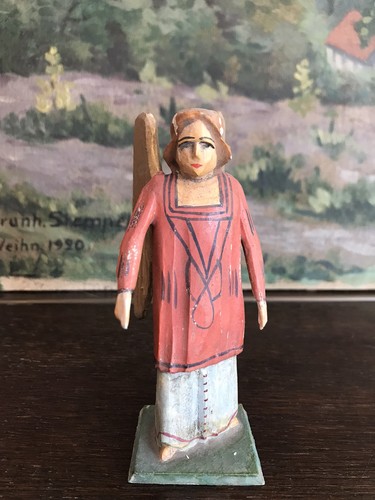 Alte grulich krippenfigur - alte,