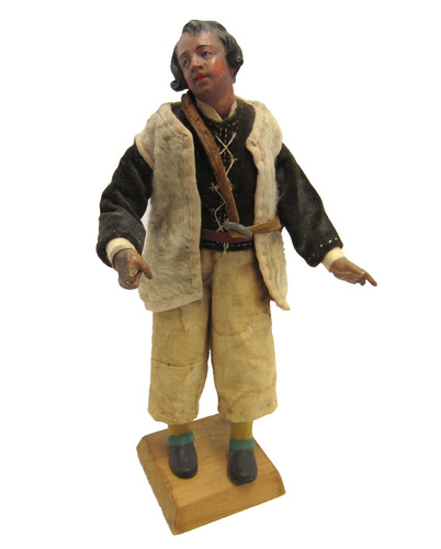 Krippenfigur 19 jhd - krippenfigur, 19.jhd