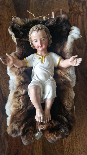Alte krippenfiguren jesuskind - krippenfiguren,