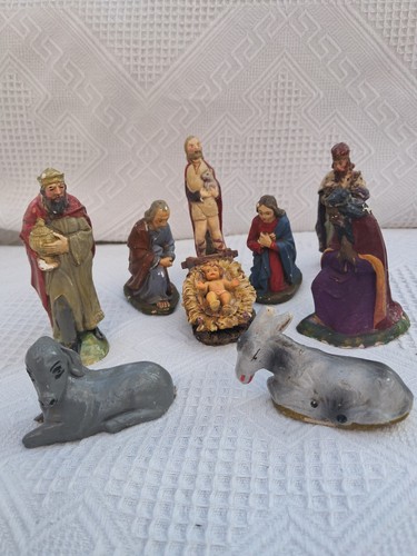 Krippenfiguren heil familie - krippenfiguren, heil.