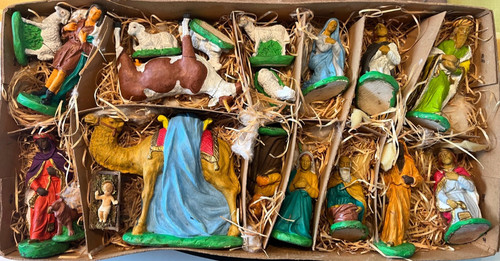 Alte figuren gruppe aus - alte,