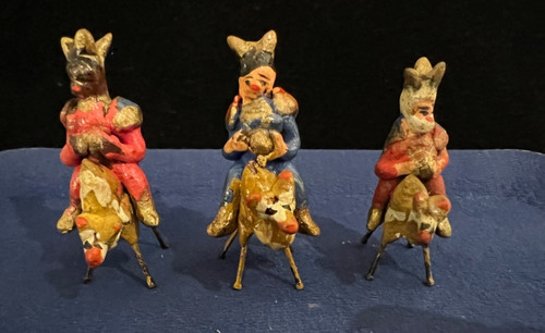 Krippenfiguren drei - krippenfiguren,hl.,