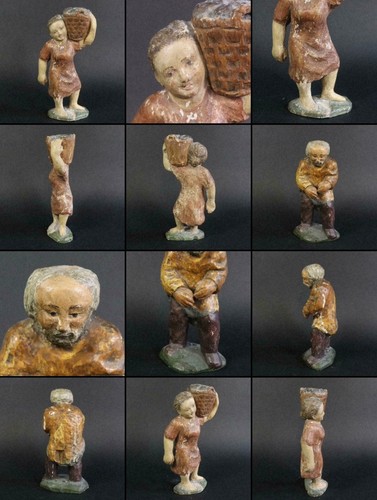 Krippenfigur holz - 2, x