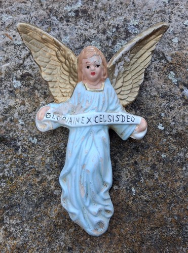 Antike krippenfigur gloria - ***antike, krippenfigur*gloria