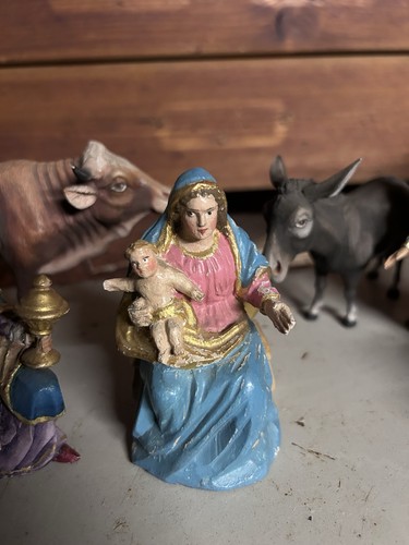 Krippenfigur maria mit - krippenfigur, kind