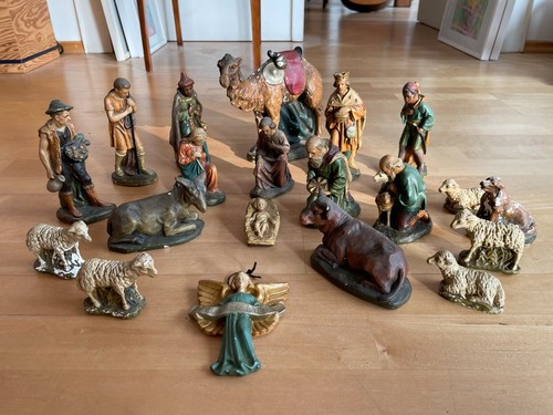 Antike krippenfiguren - 19,