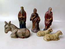 6er Konvolut Krippefiguren