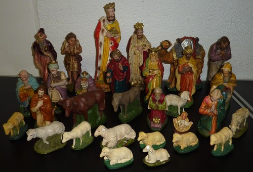 Krippenfiguren sammlung - sammlung, um