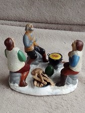 Antike Krippenfiguren Vor