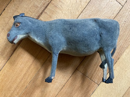 Krippenfigur sehr alt - , esel