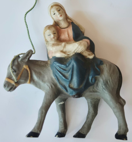 G0104 antike krippenfigur - antike,
