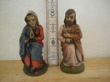 2 antike Krippenfiguren