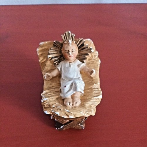 Alte krippenfigur jesuskind - alte, in