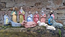 ***ANTIKE KRIPPENFIGUREN*12 x