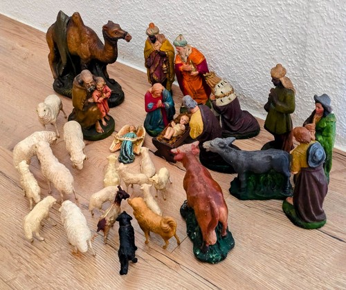Krippenfiguren 1920 heilige - krippenfiguren, um