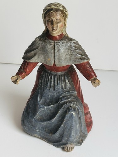 Krippenfigur maria kniend - krippenfigur,
