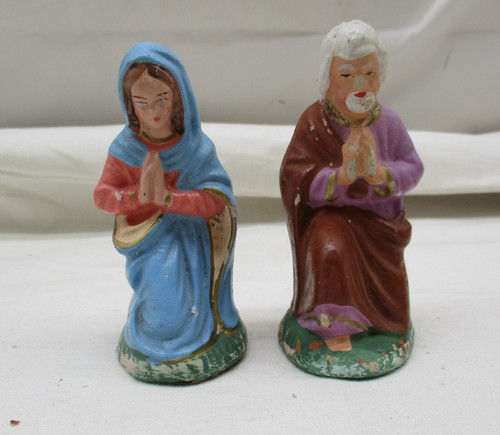 Antike krippen figuren - x,