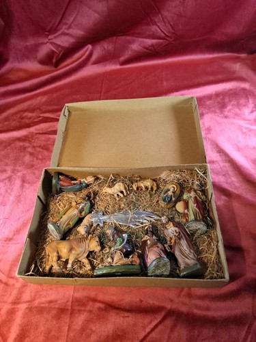 Alte krippe figuren - alte, wohl